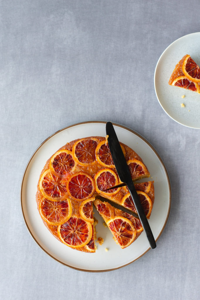 Blood Orange and Almond Cake