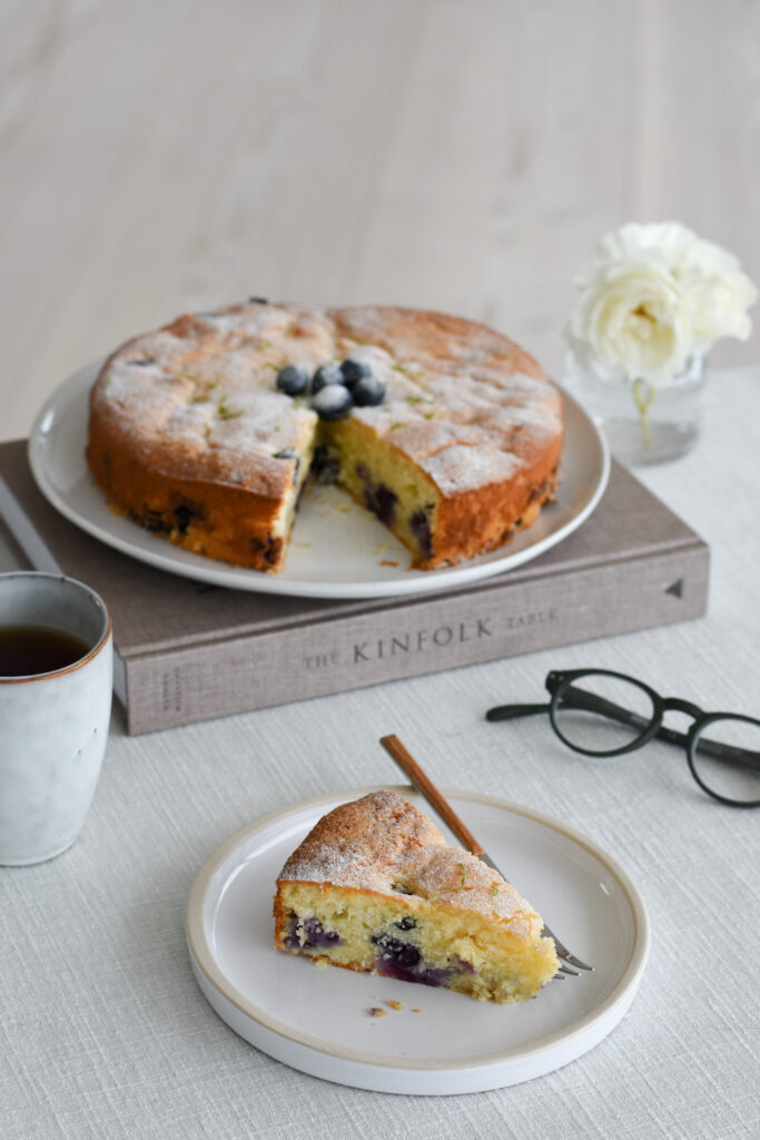 Blueberry Buttermilk & Lime Cake