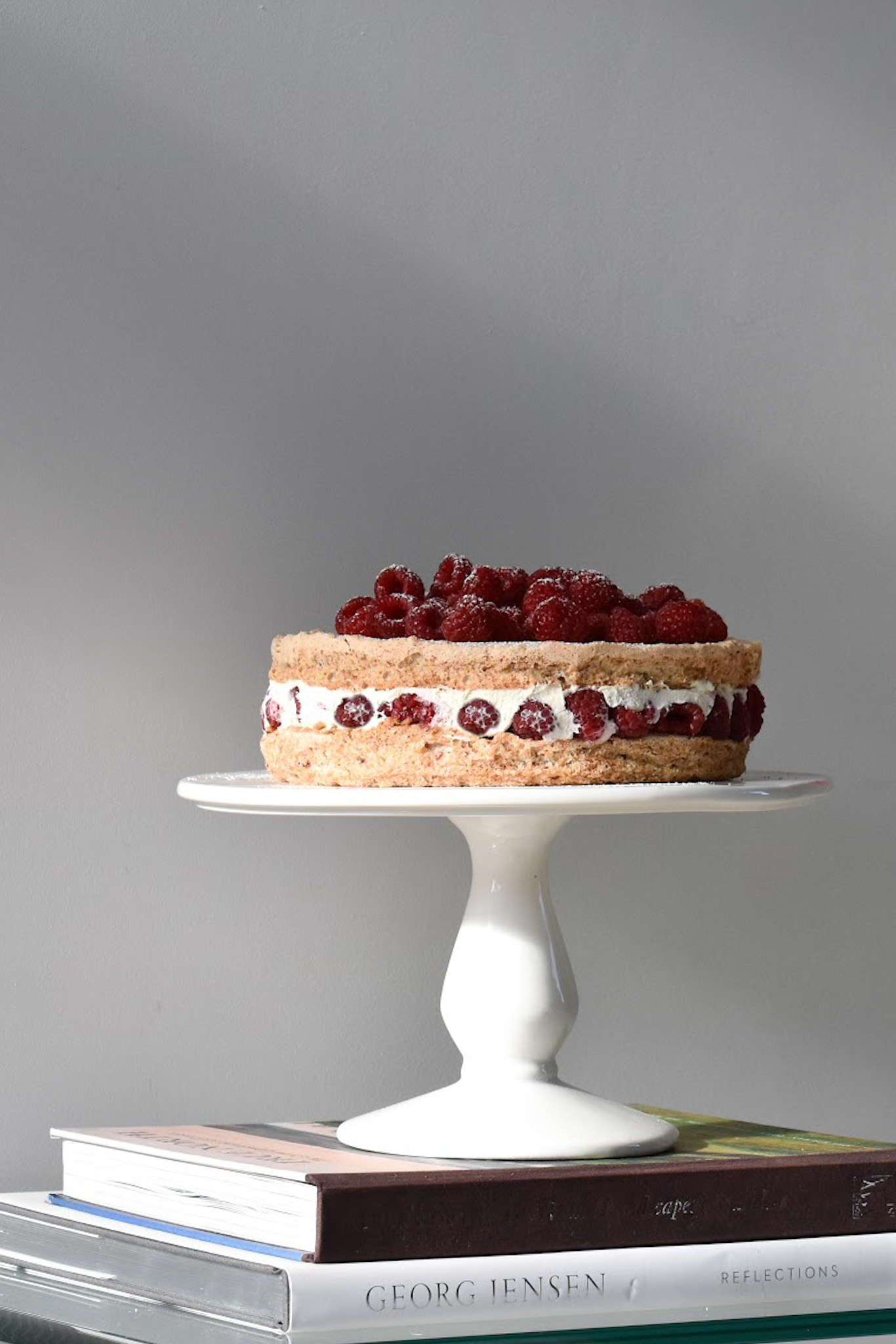 Hazelnut Raspberry Meringue Torte Nordic Kitchen Stories