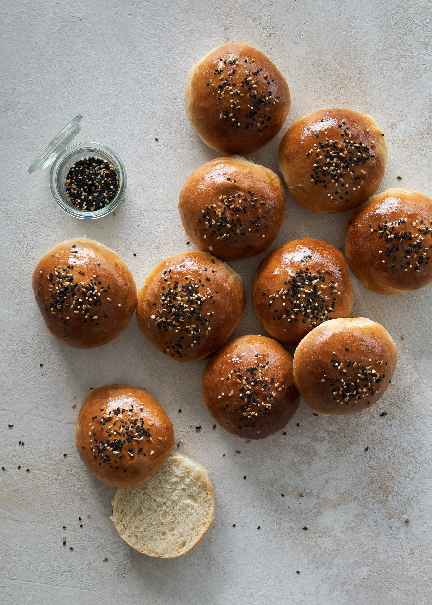 Soft And Light Brioche Buns - Nordic Kitchen Stories